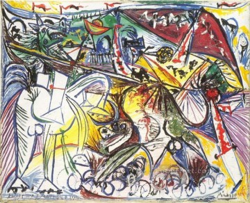 corrida Painting - Corrida de toros 2 1934 Pablo Picasso_1